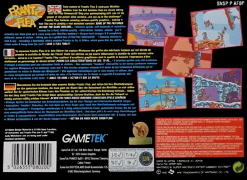 Frantic Flea (Europe) (Beta) box cover back